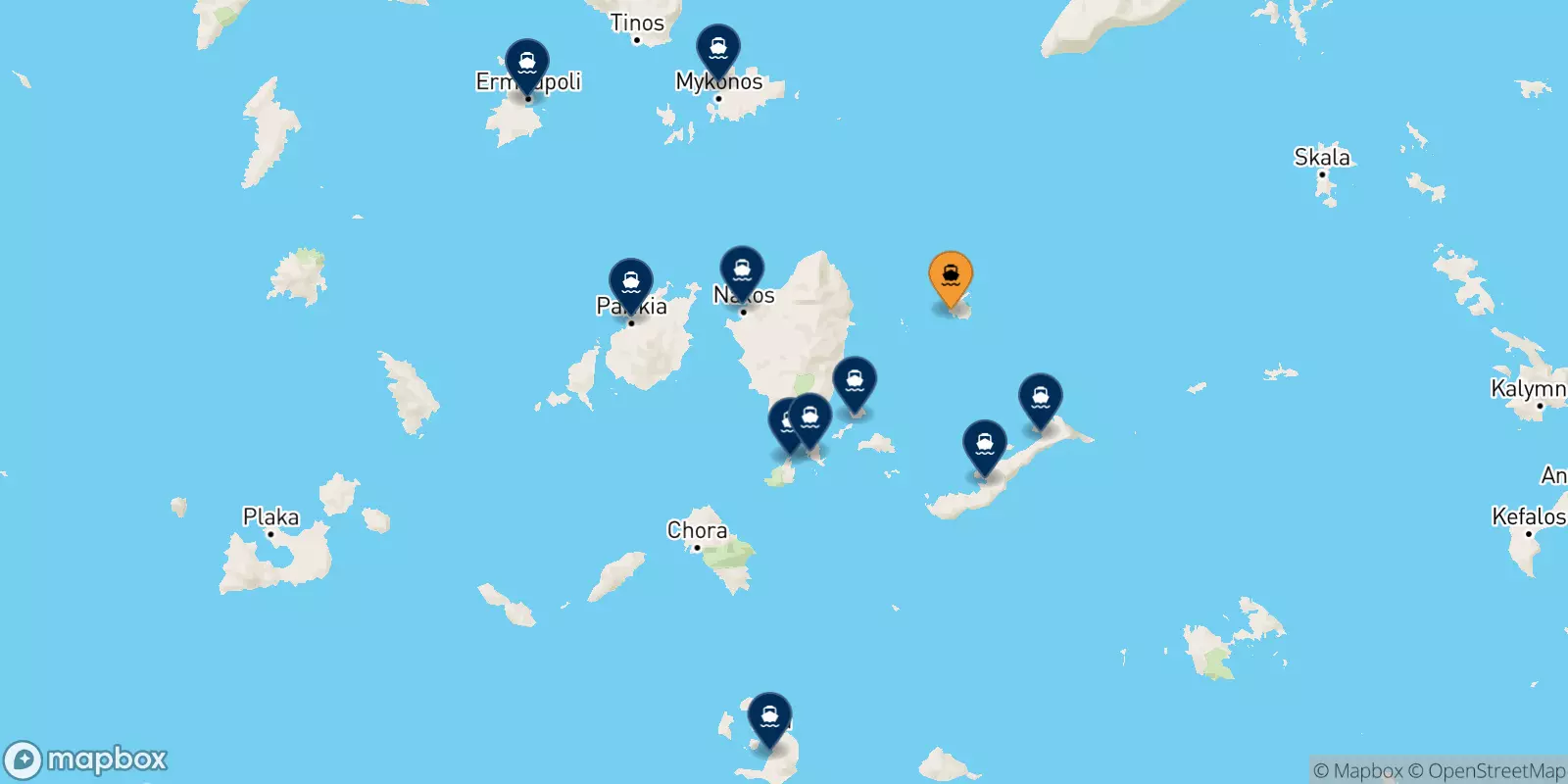 Ferry de Donoussa pour Îles Des Cyclades