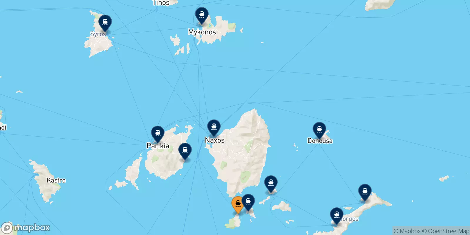 Ferry de Iraklia pour Îles Des Cyclades