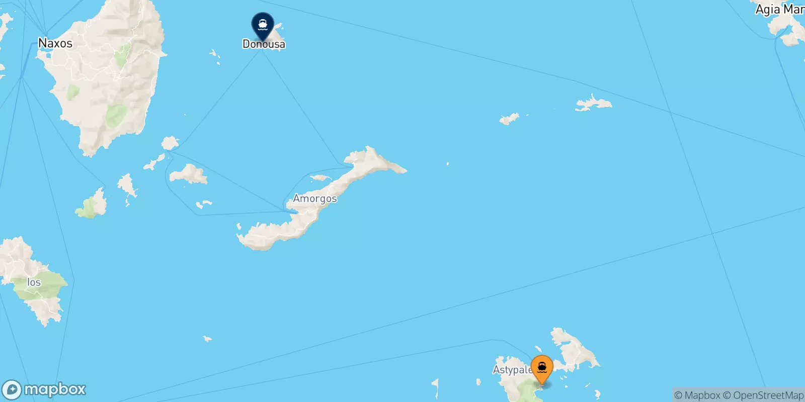 Ferry de Îles Du Dodécanèse pour Donoussa