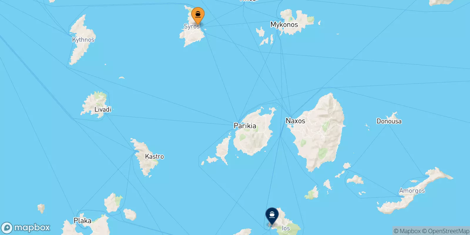 Ferry de Syros pour Ios