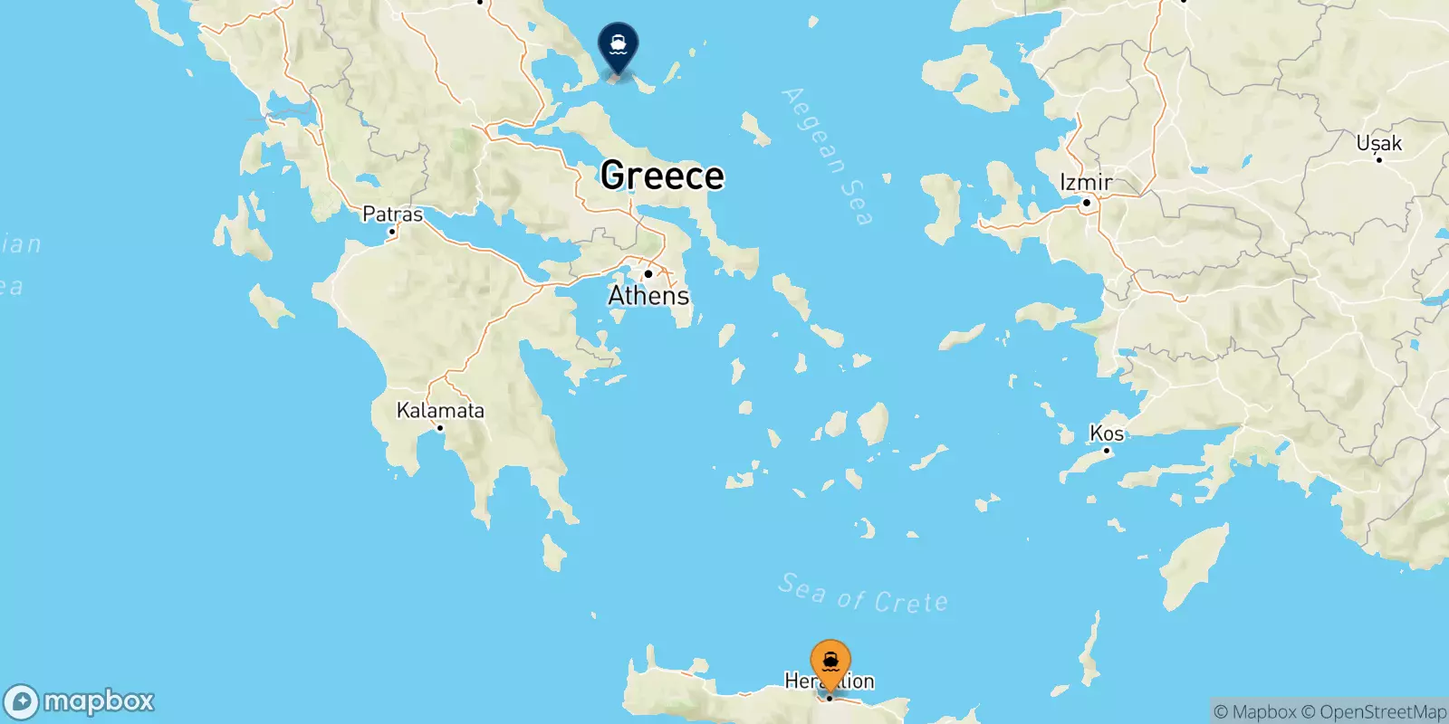 Ferry de Héraklion pour Skiathos