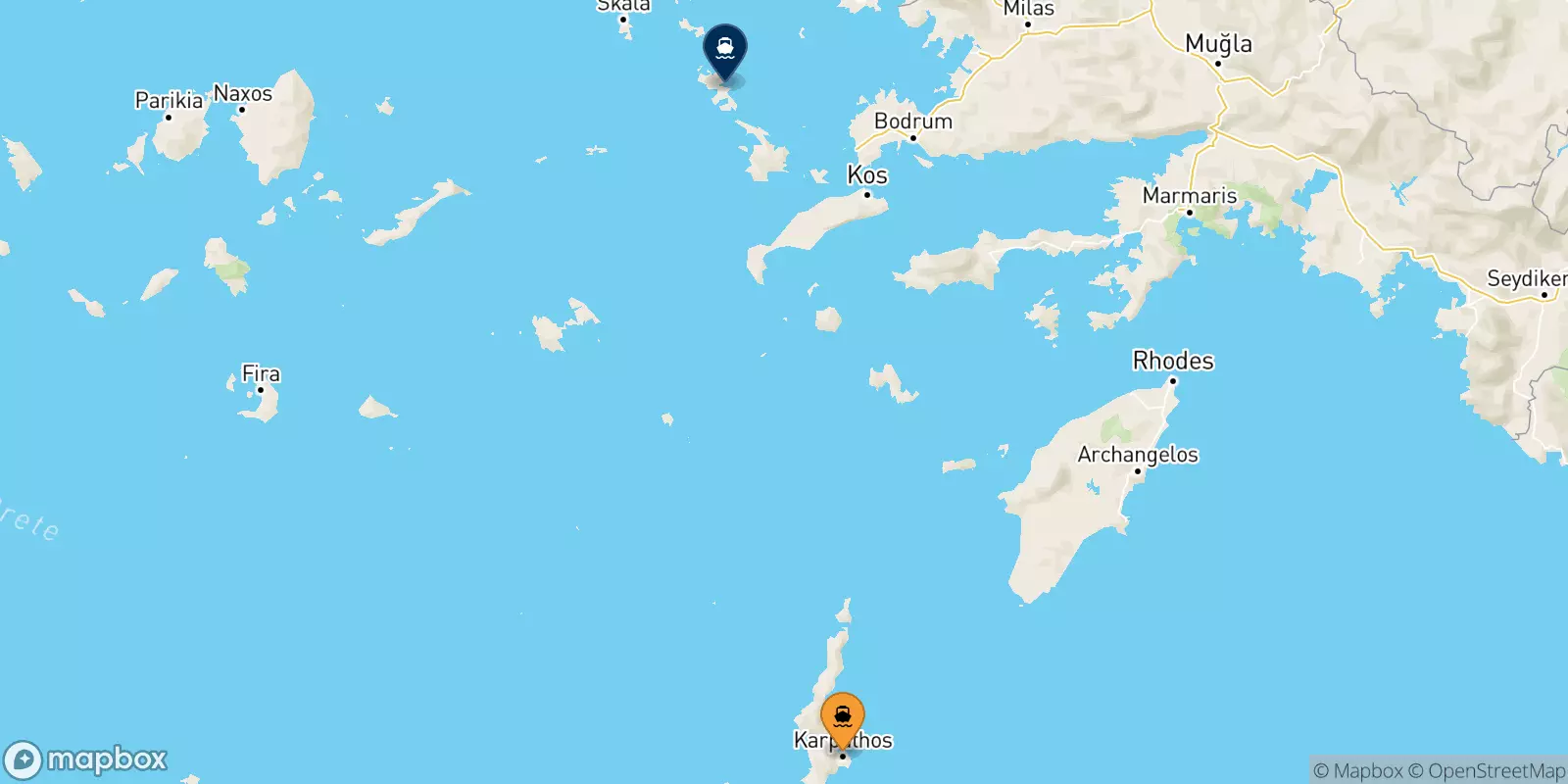 Ferry de Karpathos pour Leros