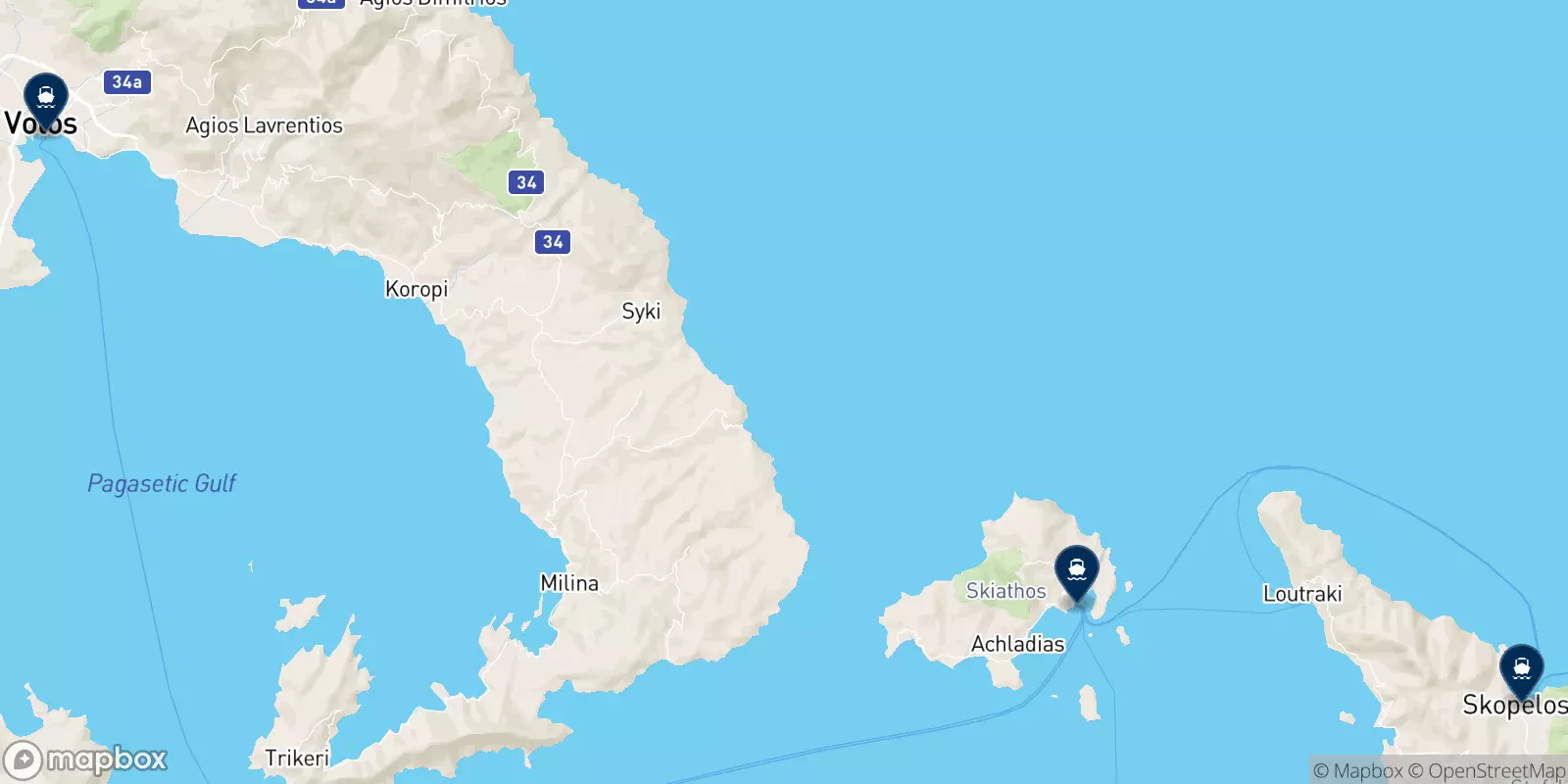 Ferry de Platanias (Skiathos)